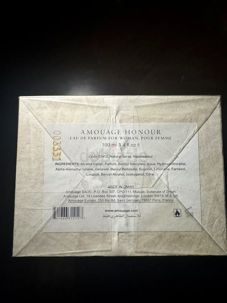 Elegant Amouage Honour Woman Eau de Parfum - Perfect Gift!63201171862146113