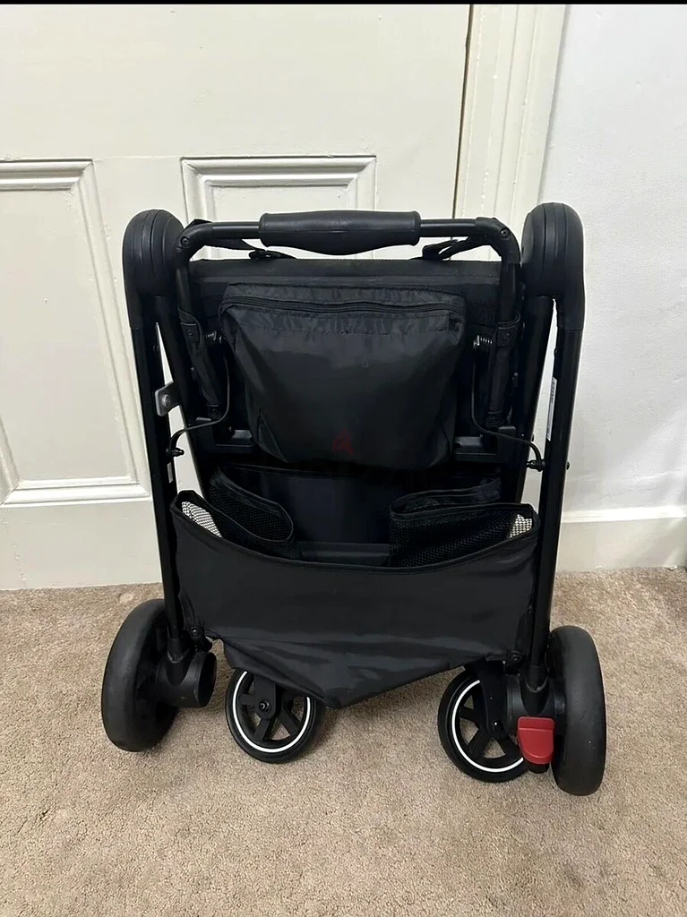 Compact  Stylish Stroller for Easy Travel. Mothercare Amble Pushchair Stroller. Black.63175280450433114