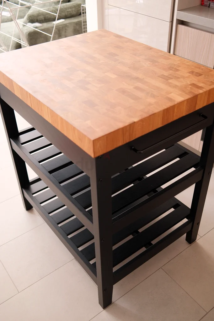 Kitchen Island with Wood Top63218802215938113