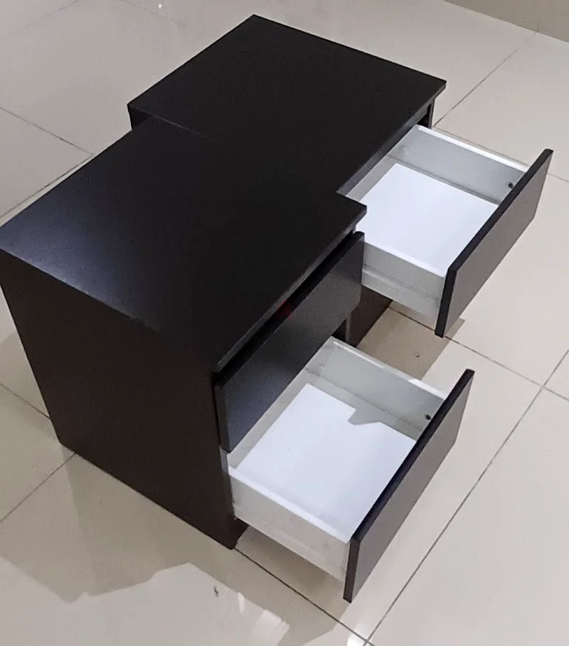 Black Nightstand/Bed side table (negotiable)63218317169410111