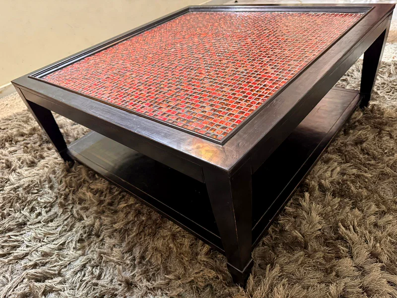 Pottery barn coffee table stone design63179863638403113
