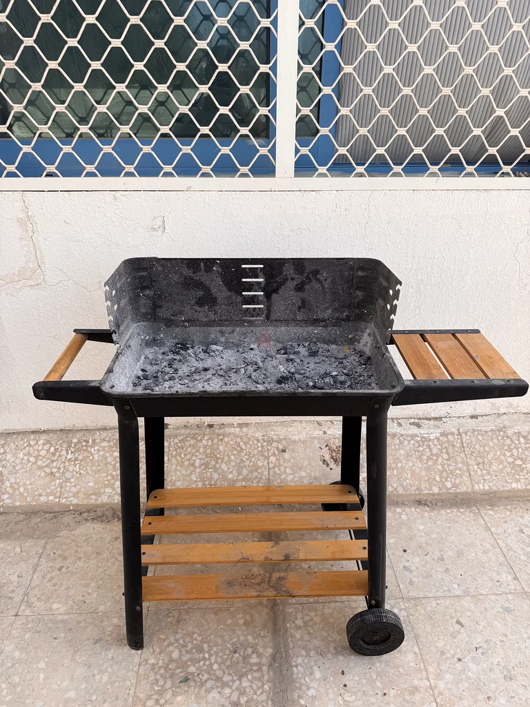 Outdoor Standing Barbecue (with wheels)631976519091211125