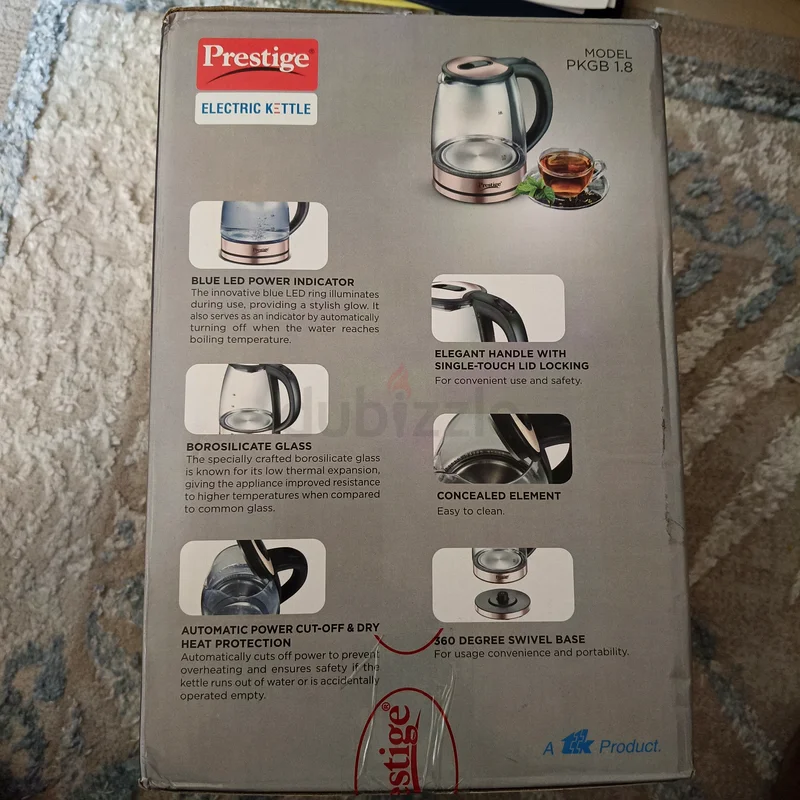 غلاية كهربائية بريستيج - عزز تجربة تحضيرك للشرب!63199636003202112