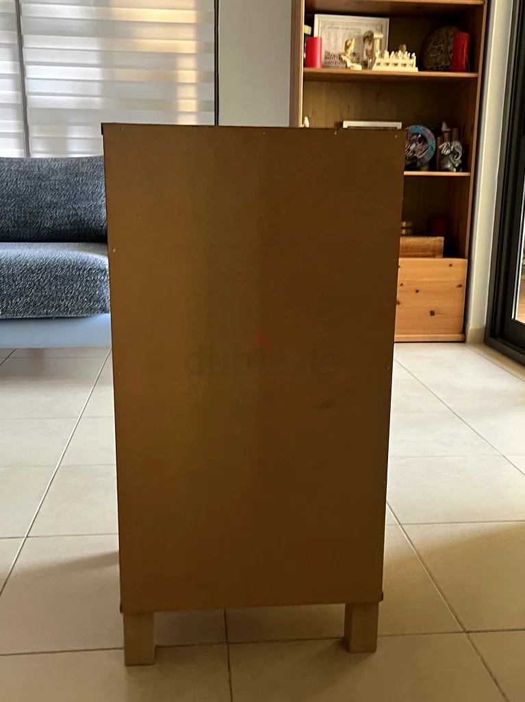 IKEA Aneboda Chest of 3 Drawers with Frosted Front Panels Bedroom Furniture63218317148801112