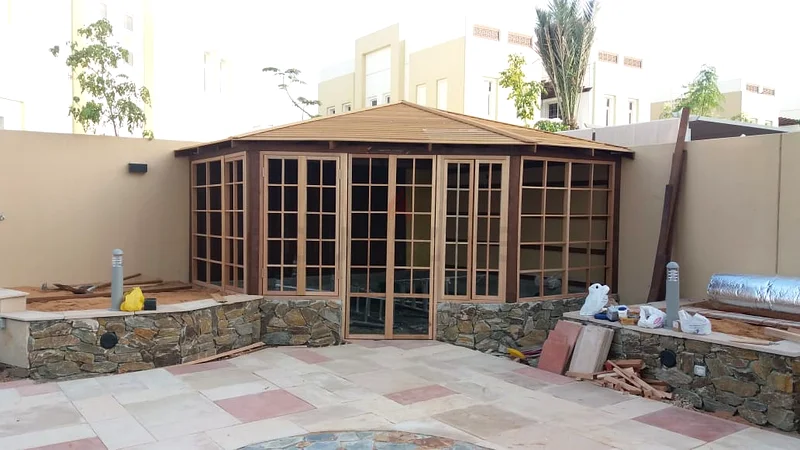 Stylish Outdoor Garden Gazebo Room63220322179586110