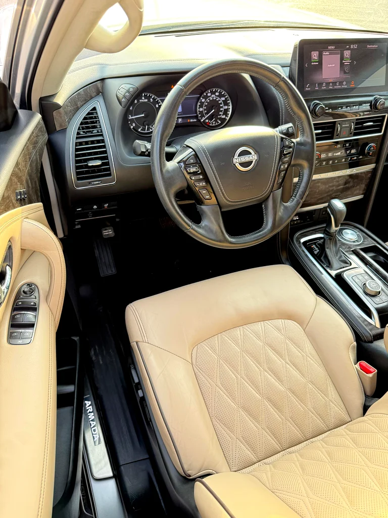 NISSAN ARMADA PLATINUM 2021 FULLOPTION  WELL MAINTAINED (5.6 _ v8 Engine)63399981945858114