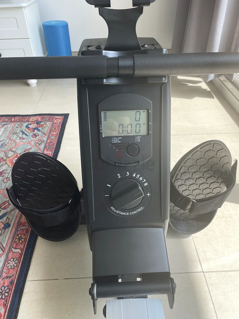 Foldable Exercise Rowing Machine with Magnetic Resistance Pull Rope Using Pulley LCD Monitor63199136791681112