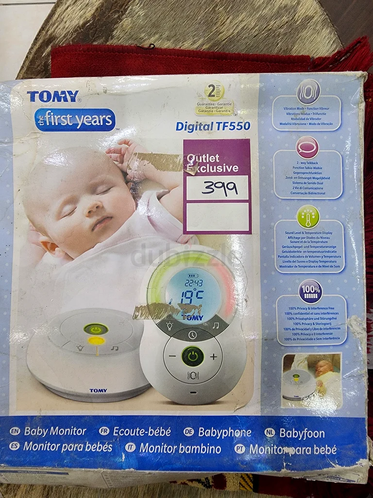 Tomy Digital TF500 Baby Monitor63226784370689114
