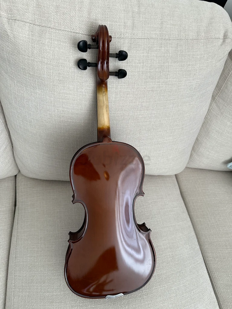 Hofner Violin Alfred Stingl - 4/4 Size with Gustav Bernarder Rosin and Kuhn shoulder rest63229682125058112