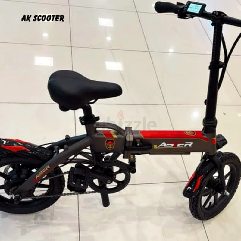 Aster Mini Electric Bike – Compact Power with Full Suspension!63198631202690114