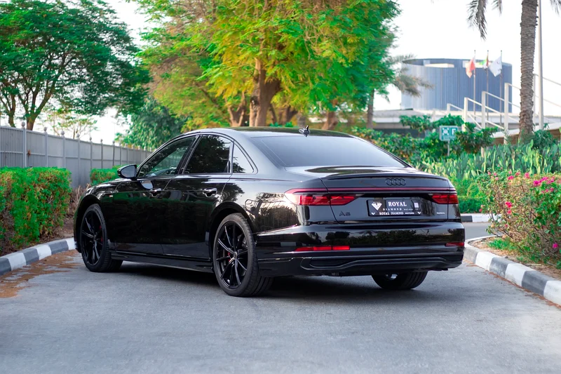 Audi A8 S Line Black Edition 2024 GCC Warranty Service Free From Agency bank installment available63225313836930114