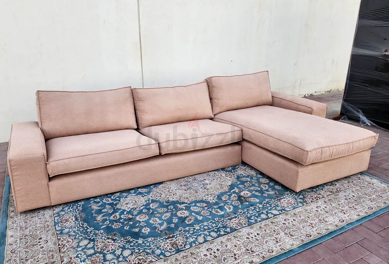 Ikea kivik L shape 4-seat sofa in beige colour63216836633986111