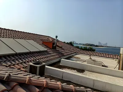 Solar water heaters collectors replacement