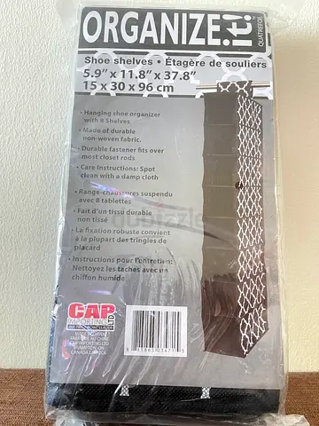 Shoe Shelves (New- 2pcs)