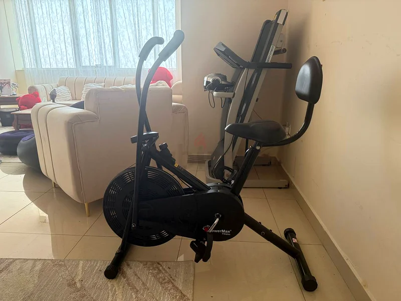 Premium LCD Treadmill – High-Performance Home Running Machine with a PowerMax fitness exercise Bike63198150399361113
