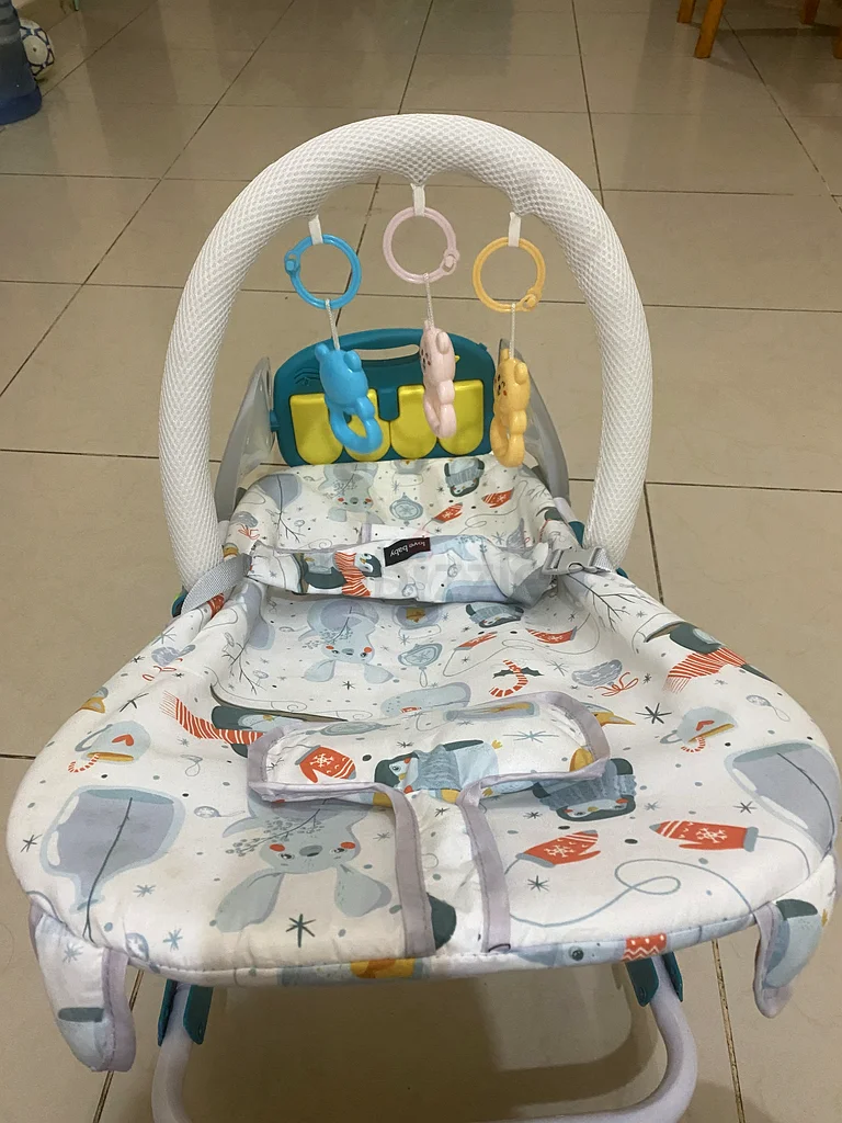 Cute Baby Bouncer with Fun Toys!63204859027202112