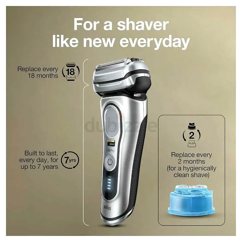 Series 9 Pro 9477cc Wet  Dry shaver with 5-in-1 SmartCare center and PowerCase63197650291971114