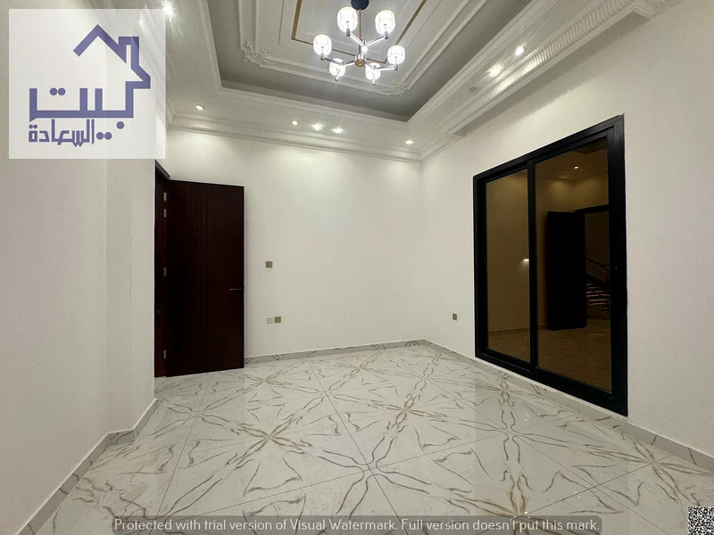 For sale in Al Helio 2 area, consisting of two floors, 5 master bedrooms, a bathroom, a maid's room, a fully equipped main kitchen, and a preparatory63905218034562112