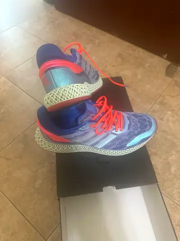 Adidas Running Shoes 4D - Size 44 2/3