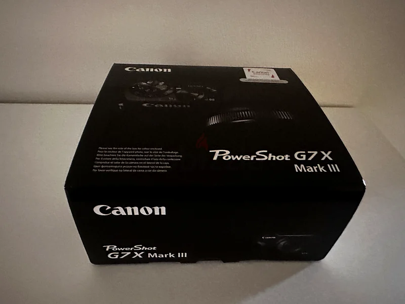 Canon Powershot G7X Mark ||| Digital Camera63203712221314114