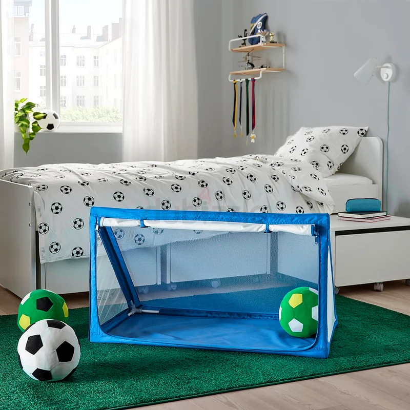 IKEA SPORTSLIG Ball Storage and Goal63209843646721112