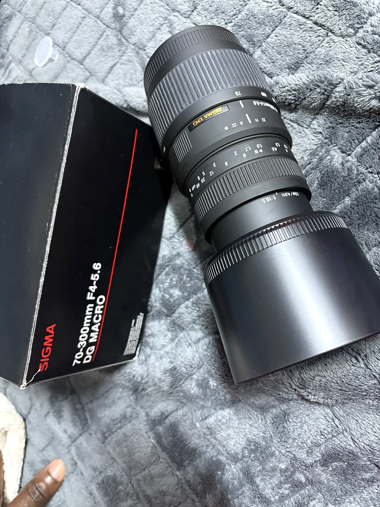 Sigma 70-300mm f/4-5.6 DC Macro Lens - Perfect for Wildlife Photography!63203187635586112