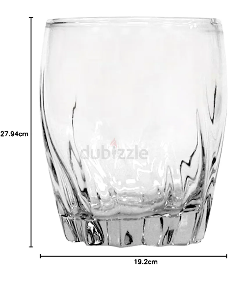 16Pcs Central Park Set - 354Ml  473Ml Elegant Clear Glass Tumbler Set - Perfect for Any Occasion!63211430582275112