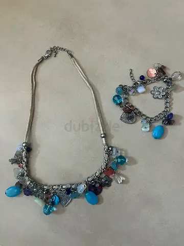 Necklace and bracelet