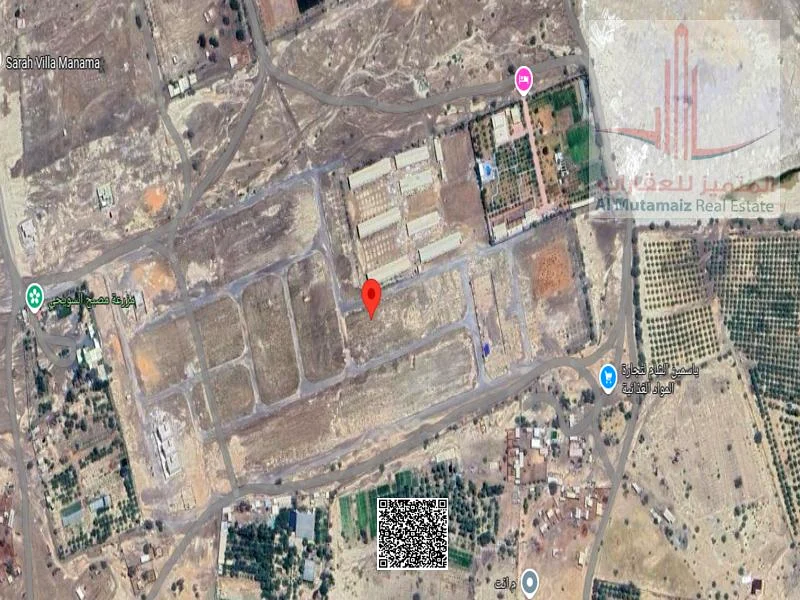 An opportunity for investors: Direct sale from the owner. Private residential land for sale in Masfout 8, 4,574 square feet, ground floor + first floo632006410958111110