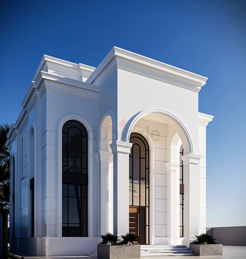Villa Design  3D Visualization Service63216363431683113