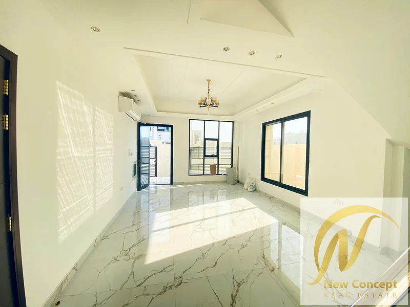 📍Luxury villa for rent in Al Zahya, Ajman – 5 master bedrooms, 7 bathrooms, maid’s room, high-end finishing, prime location.632346018684171126