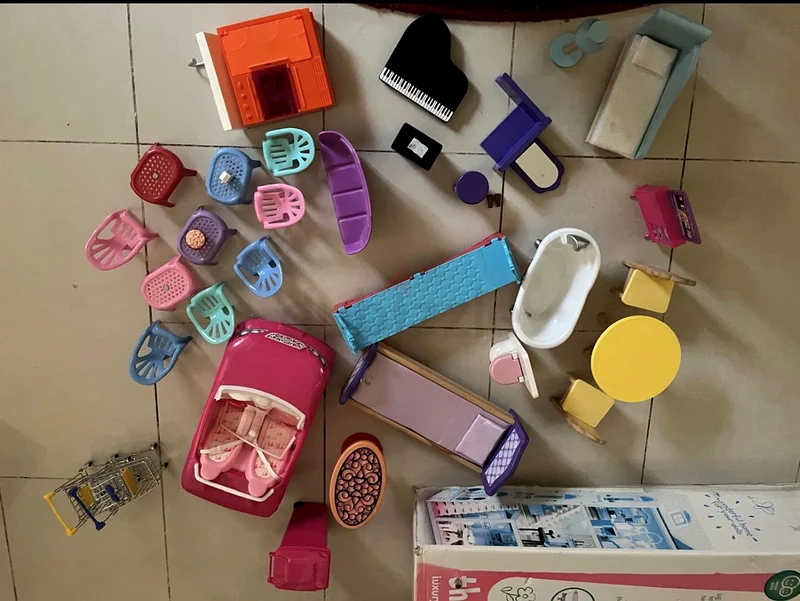 ELC Doll house with furniture63204289507586112