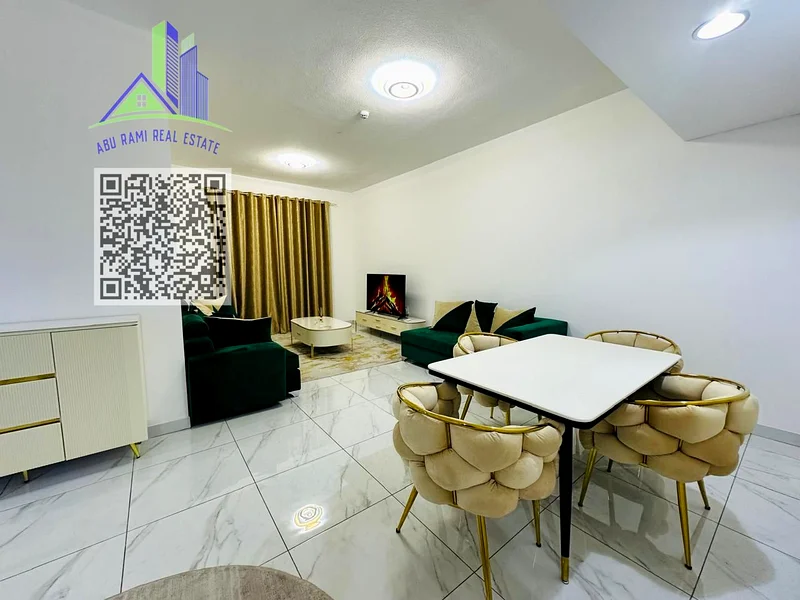Two rooms and a hall for monthly rent in Ajman. Bills included.63219809635585114