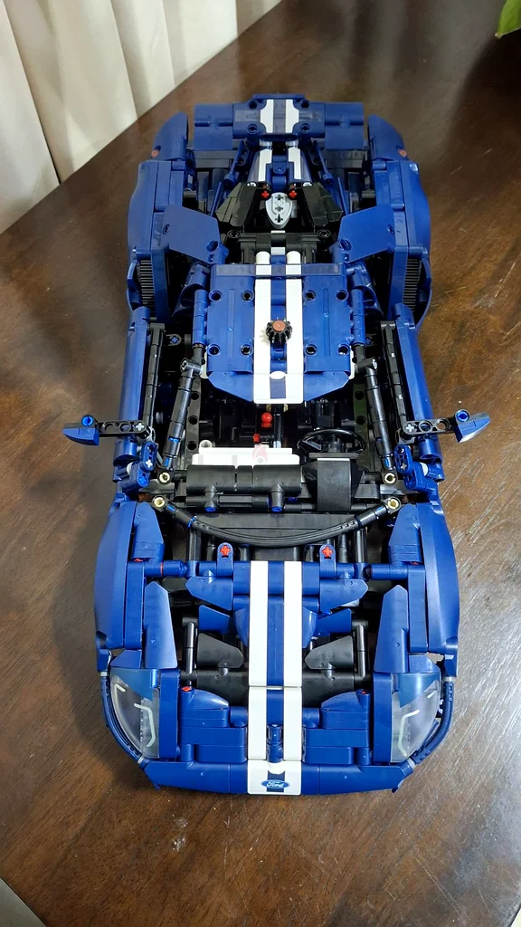 LEGO 2022 Ford GT Race Car Complete Build (Compatible)63205893477505114