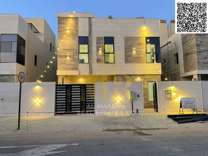 🏡 For Sale – Luxury Villa in Al Helio 2, Ajman | 3,100 sq.ft | 2 Floors + Rooftop | 5 Master Bedrooms | Majlis + Living Room | AED 1,850,000 – All In63905079802115112