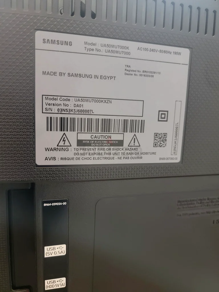 Samsung smart UHD 4K Tv 50 inch63194612295681113