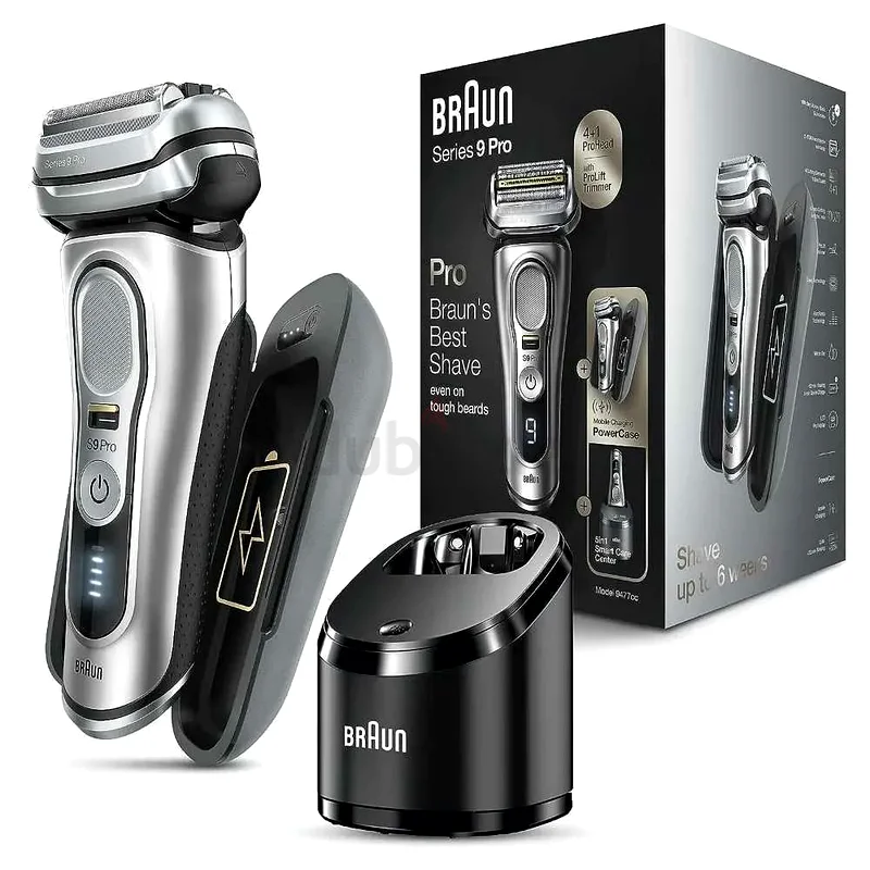 Series 9 Pro 9477cc Wet  Dry shaver with 5-in-1 SmartCare center and PowerCase63197650291971110