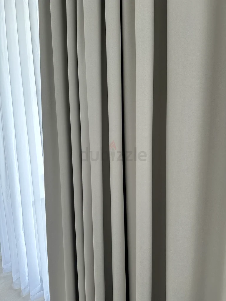 Blackout and sheer curtain set63211916963202111