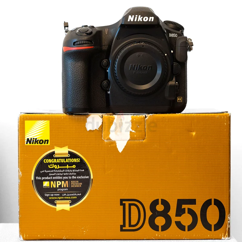 With Box - Nikon D850 Full Frame DSLR - Like New63202198394243111