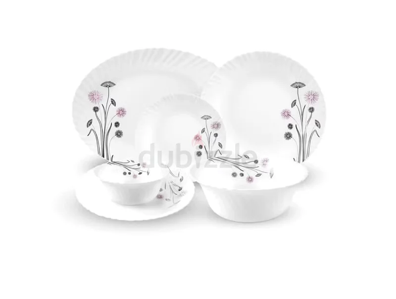 Royalford Opalware Dining Collection RF12685 Exquisite Floral