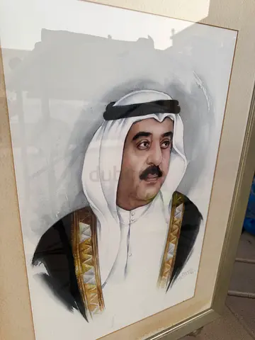 رسمه صاحب السمو الشيخ سعود المعلا