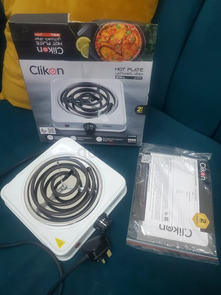 Clikon Portable Hot Plate - Perfect for Quick Cooking!63197148329473111