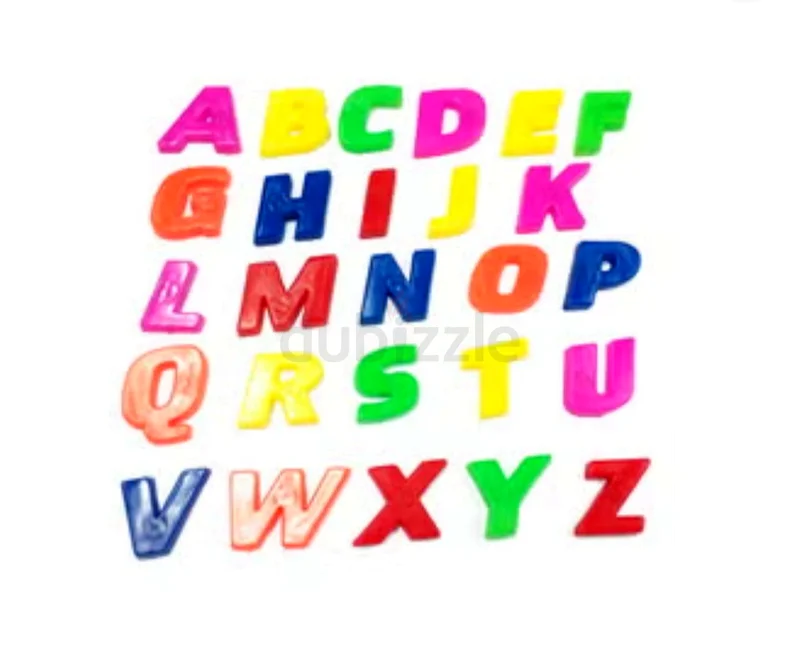 Fun with Magnetic Jumbo Letters - Educational Toy Set! Brand New63207408211203111