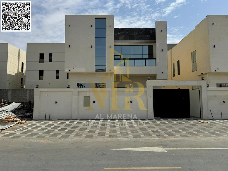🏡 For Sale – Modern Villa in Al Helio 2, Ajman | 3,014 sq.ft | 5 Master Bedrooms | AED 1,600,000 – Negotiable & Including Registration and Title Tran63905079812098110