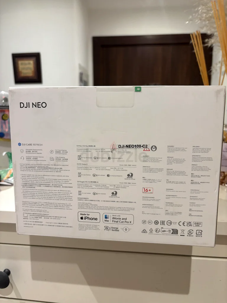 درون DJI NEO! مجموعة كاملة "مختومة"63200168826881112