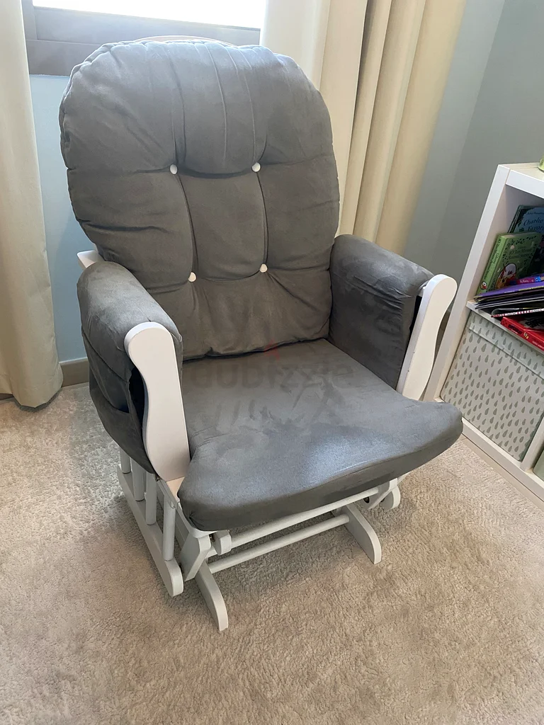 Nursing/rocking chair and footstool63204289421569112