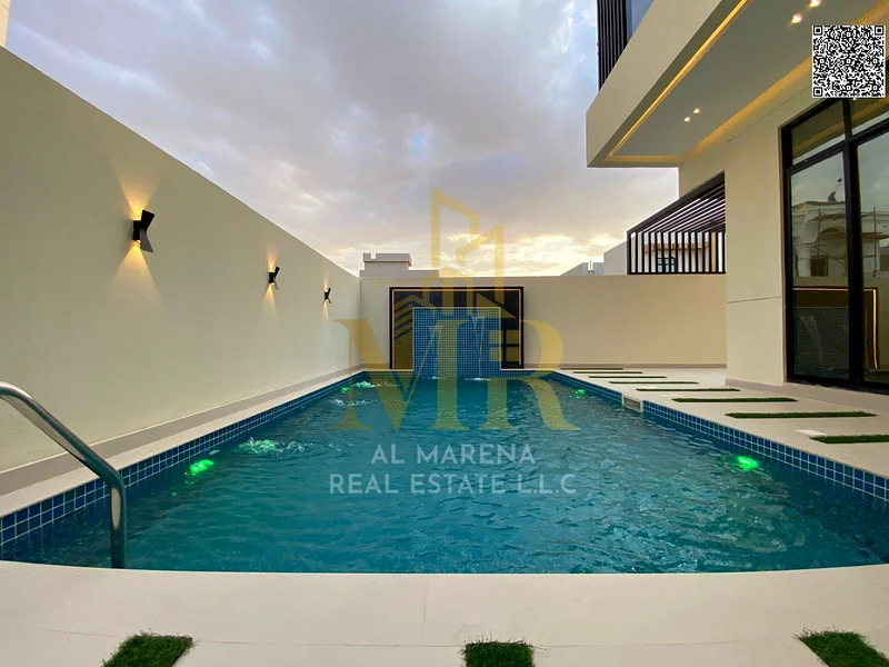 🏡 Luxurious villa for sale in Al Bahia - elegant design and prime location! 🏡 🔑 Ready to move in | Freehold | Price includes registration and owner63881908881795112
