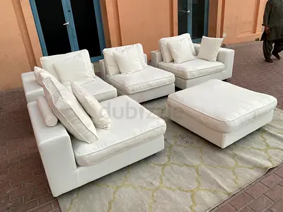 Selling great condition Marina home feather filled Modular sofa