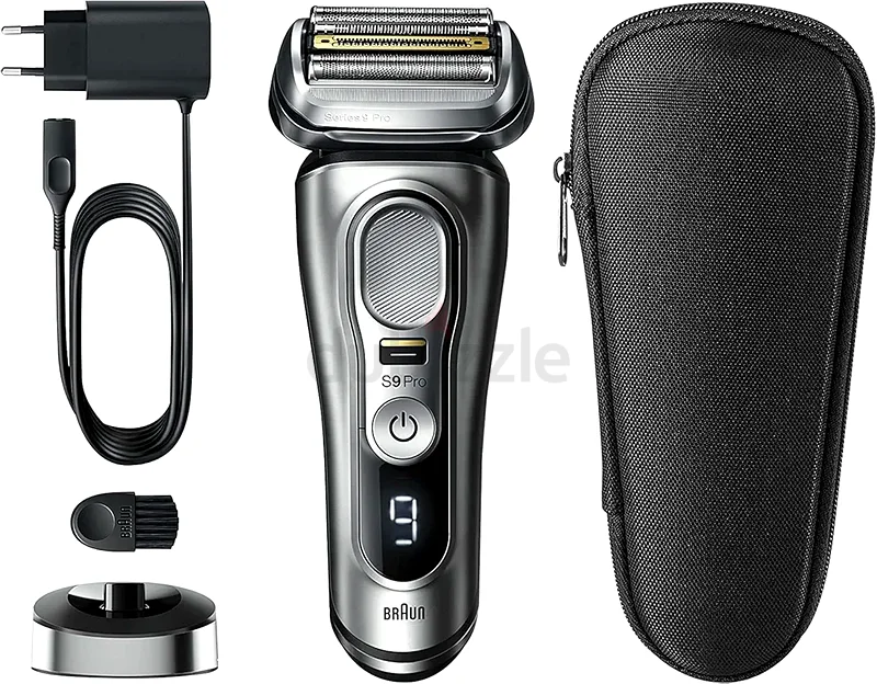 Braun Series 9 Pro Electric Shaver With 3+1 Head, ProLift Trimmer, Charging Stand  Travel Case63197650233091112