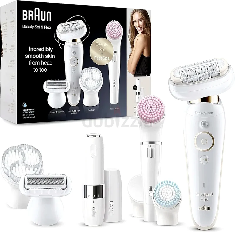 Braun Silk-épil 9 Flex Beauty Set, Womens Epilator for Hair Removal with Flexible Head63197650280962110